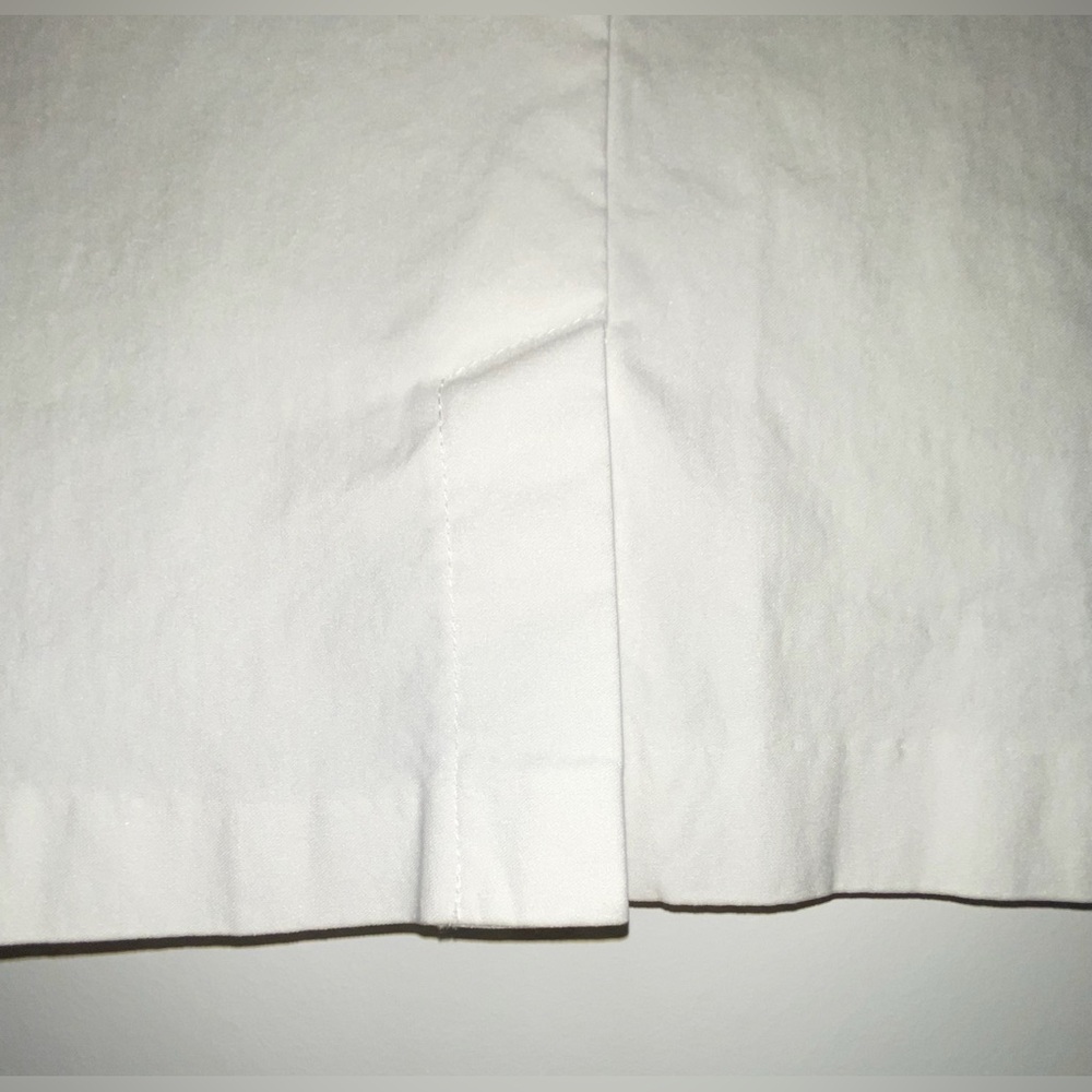 Lulu-B Women's Straight Skirt in White Size 6 stretchy Preowned comfy - Picture 7 of 13